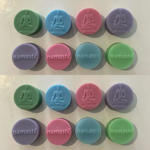Lembrancinha Yoga Buda Meditando Namaste Gratidão Budismo