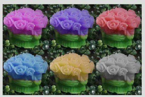 Lembrancinha Buque de Flores Buquezinho de Rosas Plantas noiva ge