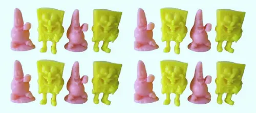 Lembrancinha Bob Esponja Patrick Cartoon Anos 90 Anime