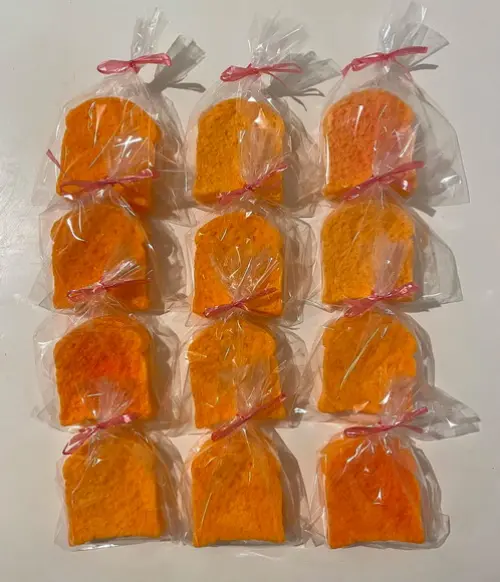 Lembrancinha Pão de Forma Sabonete Padaria Chef Cozinha