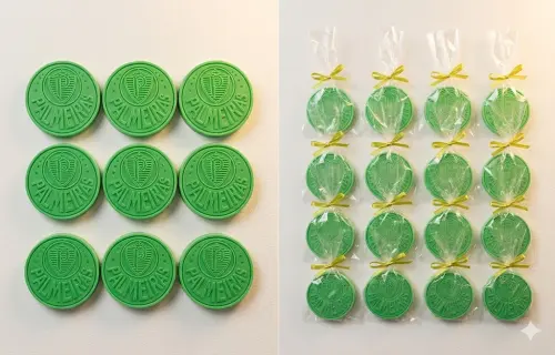 Lembrancinha Palmeiras Time de Futebol Paulista Porco Esporte