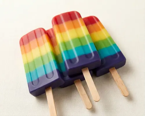 Lembrancinha Picole Arco-íris Sorvete Gays Pride Glbt Trans