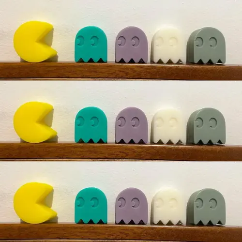 Lembrancinha Atari Pac Man Come Come Anos 80 Game Retro nostalgia