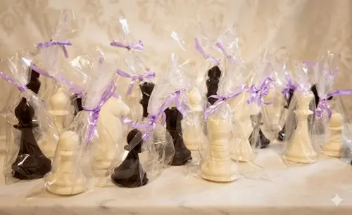 Lembrancinha Xadrez Jogo Tabuleiro Cassino Cavalo Rei Rainha