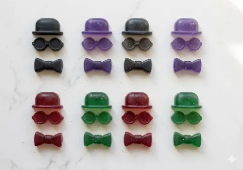 Lembrancinha  Chapeu Boina Gravata Oculos Blippi presente masculino festa de gala homem chic