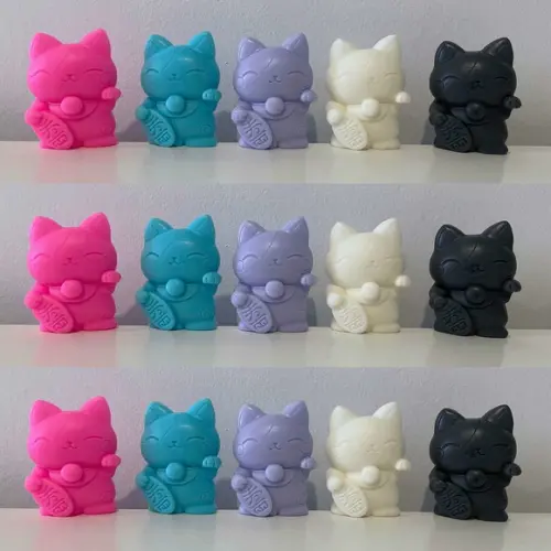 Lembrancinha Gato da Sorte Japones Gatinho Oriental Japão