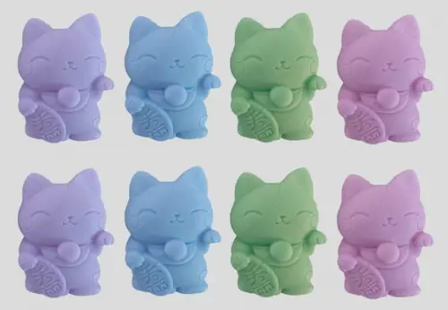 Lembrancinha Gato da Sorte Japones Gatinho Oriental Japão