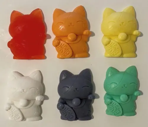 Lembrancinha Gato da Sorte Japones Gatinho Oriental Japão