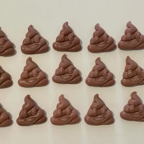 Lembrancinha Emoji Coco Feliz Merda Divertido Meme Infantil