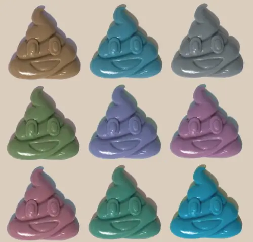 Lembrancinha Emoji Coco Feliz Merda Divertido Meme Infantil