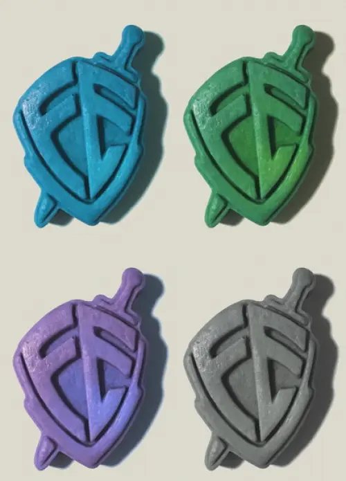 Lembrancinha Fé Zelda Espada e Escudo Guerreiro Medieval