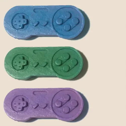 Lembrancinha Joystick Console Super Nintendo Game Anos 90