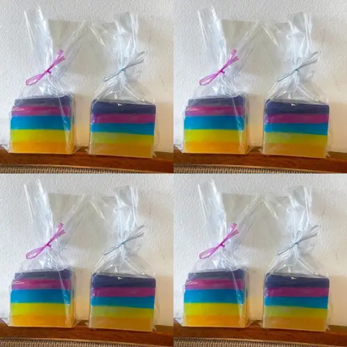Lembrancinha Sabonete Colorido Salada de Frutas Tutti Fruitti