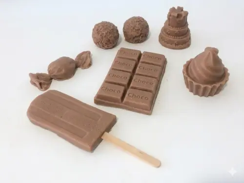Lembrancinha Festa Chocolate Doce Sorvete Bolo brigadeiro bombom