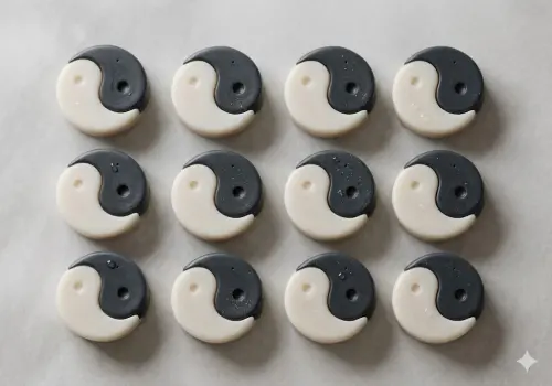 Lembrancinha Yin Yang Holistica Esoterica Energia Taoismo