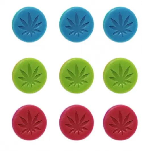 Lembrancinha Folha da Cannabis Erva medicinal Hemp Planta Reggae jamaica havai
