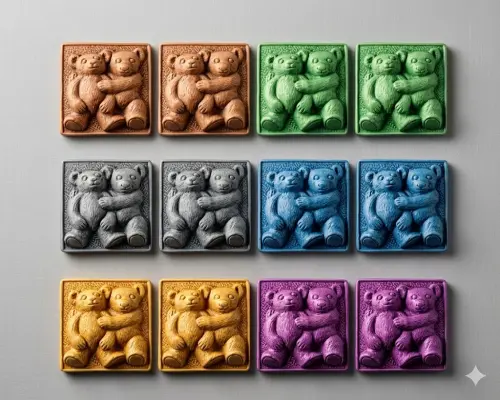 Lembrancinha Familia Urso Carinhoso Ursinhos Maternidade cha de b