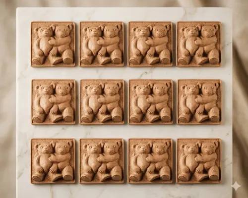 Lembrancinha Familia Urso Carinhoso Ursinhos Maternidade cha de bebe