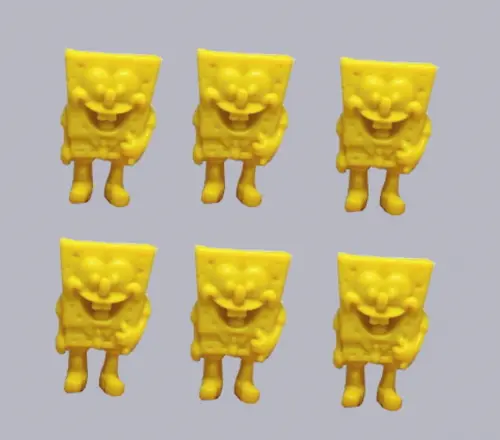 Lembrancinha Bob Esponja Cartoon Anos 90 Anime Infantil