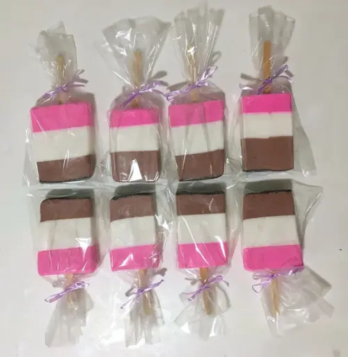 Lembrancinha Sabonete Picole Napolitano Sorvete Candy Doces itali