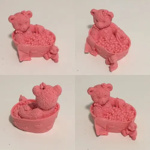 Lembrancinha Urso na Banheira Maternidade cha de bebe Ursinho animais