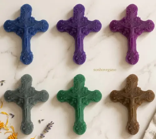 Lembrancinha Crucifixo Cruz Cristã Simbolo Religioso Batismo jesus cristo - Cópia