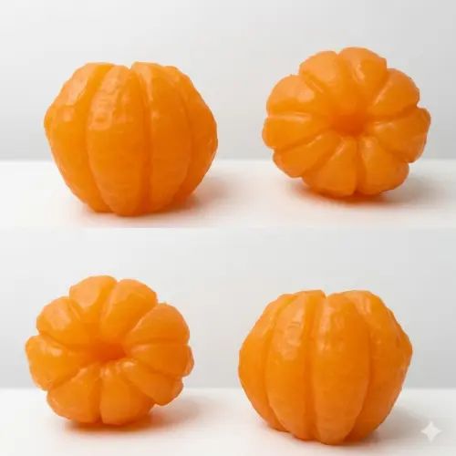 Lembrancinha Frutas Fazendinha Tangerina Mexerica Bergamota