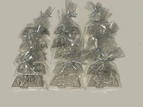 Lembrancinha os Cavaleiros do Zodíaco Saint Seiya Anime cartoon anos 90