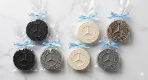 Lembrancinha Carro Mercedes Benz Logo Sabonete Masculina presente
