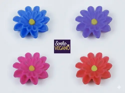 Lembrancinha Flor Flutuante Pureza Espiritual Budismo Lagoa