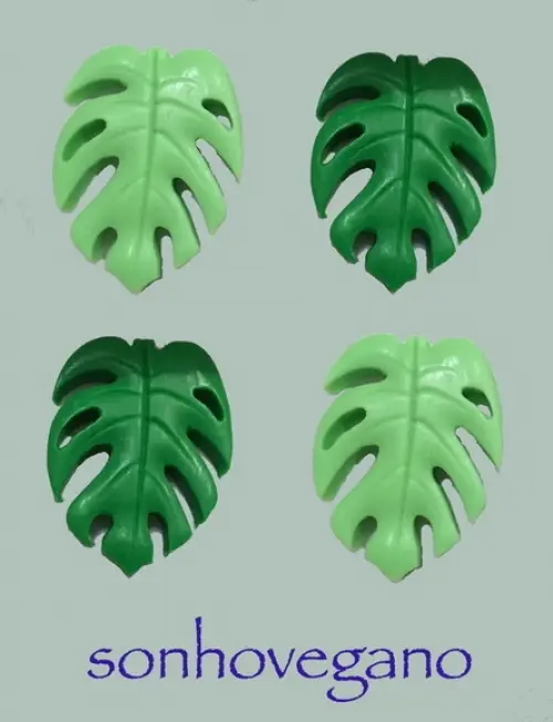 Lembrancinha Folha Costela de Adão Natureza Planta Folhagem