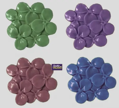 Lembrancinha Flor Hortência Jardim Festa Fazendinha Flores