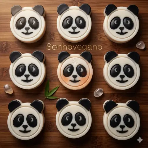 Lembrancinha Urso Panda Maternidade Animais Cha de Bebe Asia ursinho