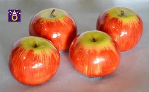 Lembrancinha Maçã Fuji Fazendinha Feira Pomar Horta Frutas