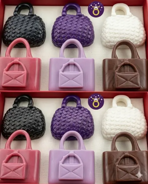 Lembrancinha Bolsa de luxo bolsinha de Boneca Chic Sabonete 15 an