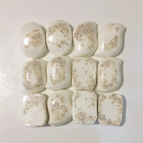 Sabonete Vegano Leite de Arroz Hidratante Anti Rugas Manchas