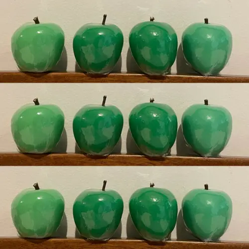 Lembrancinha Maçã Verde Frutas Fazendinha Branca de Neve