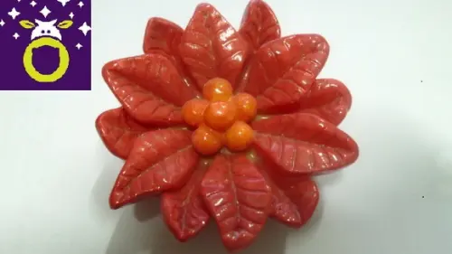 Lembrancinha Flor com Fruto Florzinha Floresta Natureza