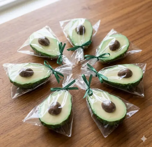 Lembrancinha Abacate Fazendinha Frutas Sabonete Aniversário