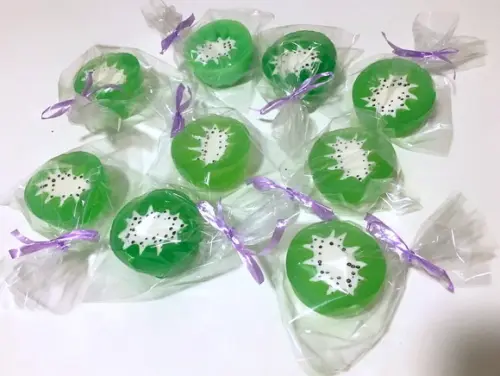 Lembrancinha Kiwi Horta Aniversário Sabonete de Frutas Vegano