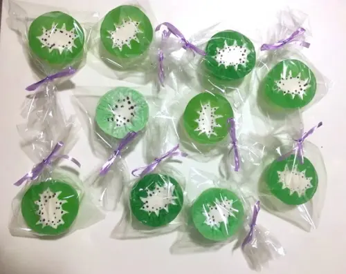 Lembrancinha Kiwi Horta Aniversário Sabonete de Frutas Vegano