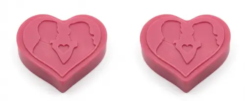 Lembrancinha Coração com as Mãos Namorados Bodas Casamento - Cópia