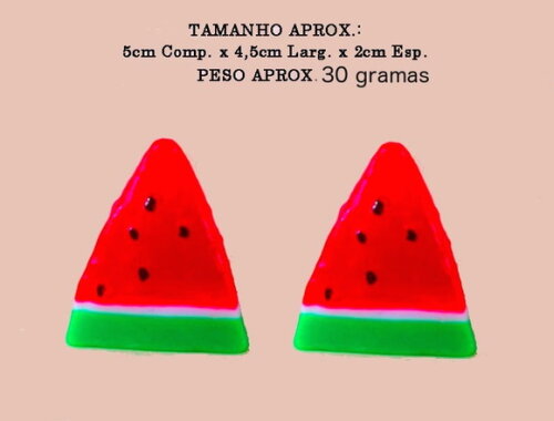 Lembrancinha Melancia Fruta Hortinha Infantil Aniversário