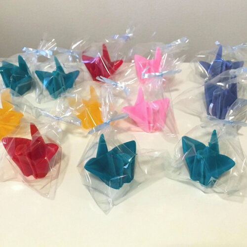 Lembrancinha Passaro Tsuru Origami Cha Bar Festa Japonesa