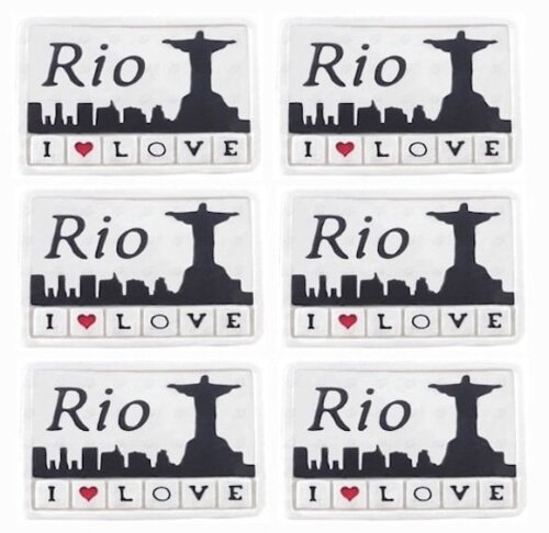Lembrancinha Rio de Janeiro Carioca I Love Turismo Carnaval