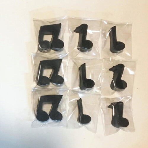 Lembrancinha Notas Musicais Instrumentos Musica Banda Rock