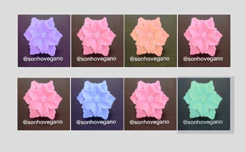 Lembrancinha Flor Bico de Papagaio Flores Jardim Lavabo cha de bebe