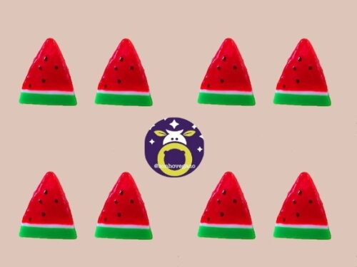 Lembrancinha Melancia Fruta Hortinha Infantil Aniversário