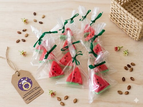 Lembrancinha Melancia Fruta Hortinha Infantil Aniversário