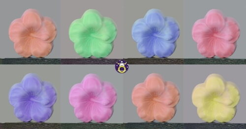 Lembrancinha flor de Hibisco Havai Havaiana Flores Jardim Luau pr